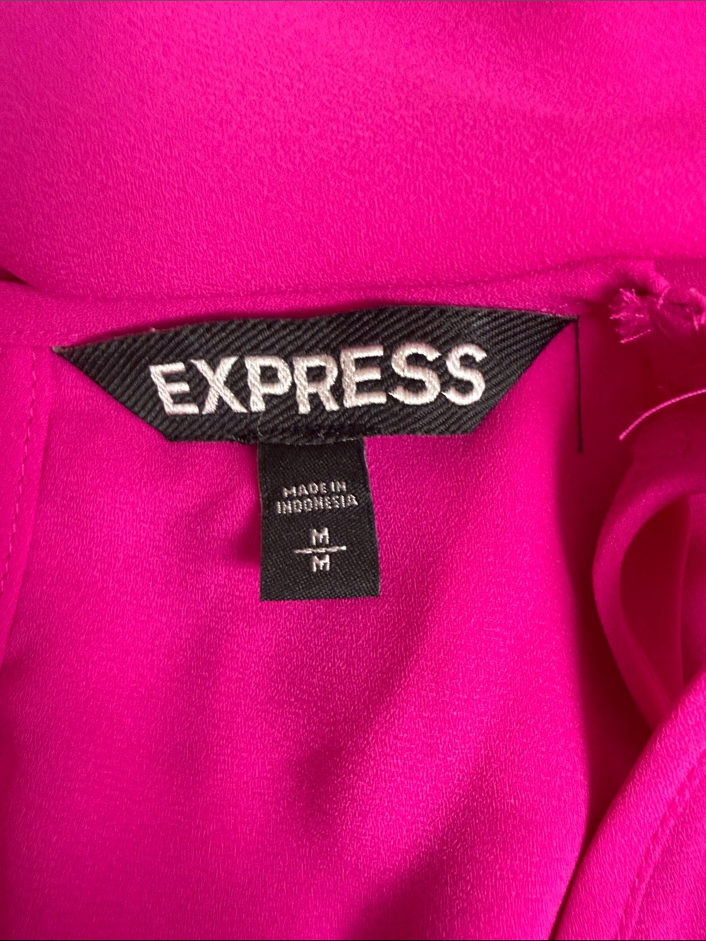 Express Hot Pink Tank Top - Picture 3 of 4